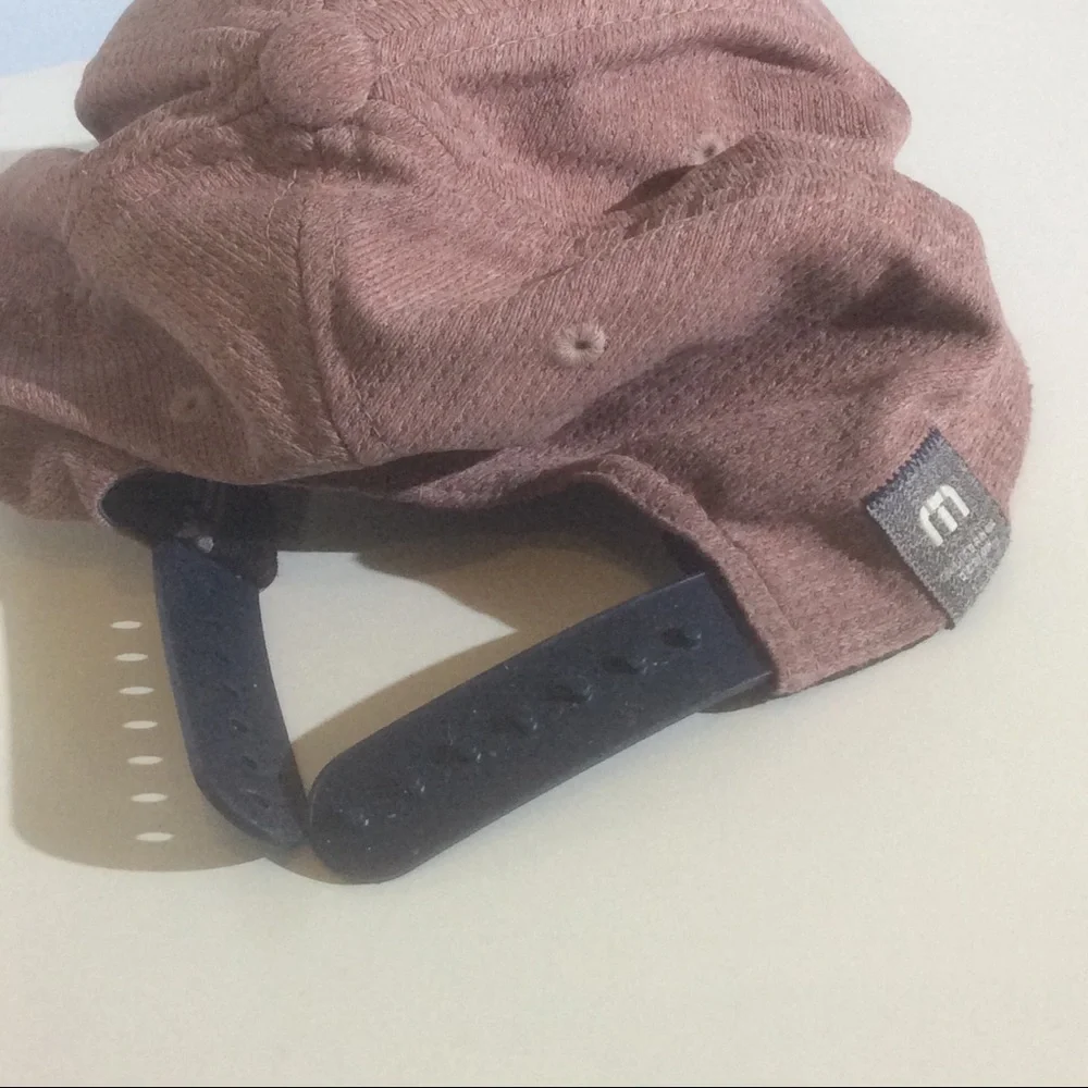Travis Mathew Sedona Golf Resort Hat Adjustable Snapback Pink Heathered Cap